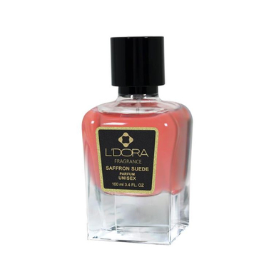 پرفیوم لدورا فرگرنس مدل SAFFRON SUEDE حجم ۱۰۰ میلی لیتر