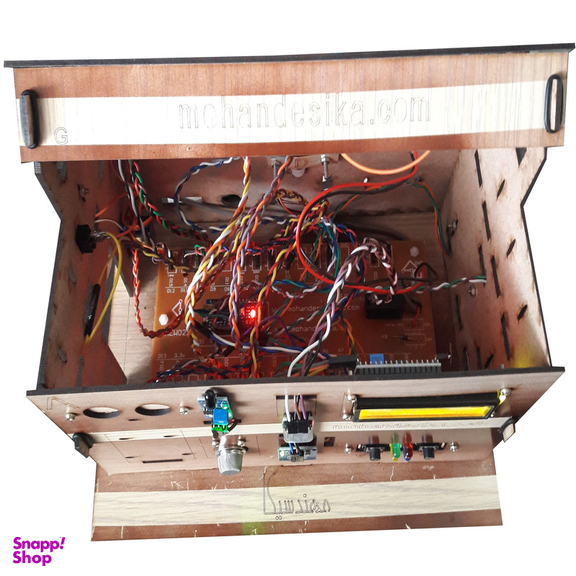 ماکت آموزشی مهندسیکا مدل خانه هوشمند کنترل موبایل Blutooth-022