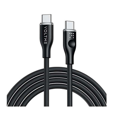 کابل شارژ Type-C ولتمی مدل Powerlink Moss Liquid Silicon طول 1 متر