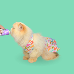 لباس سگ و گربه مدل پیراهن گردنی