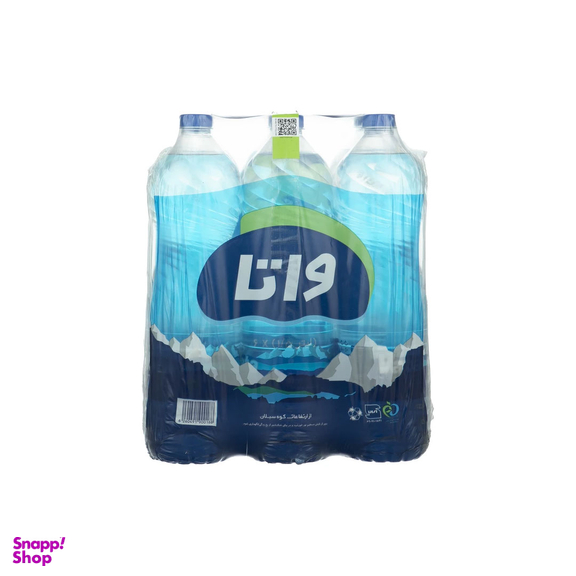 آب معدنی واتا حجم 1.5 لیتر بسته 6 عددی