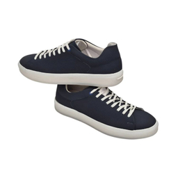 کفش طبی مردانه چرم ریباری مدل P2 رنگ آبی تیره