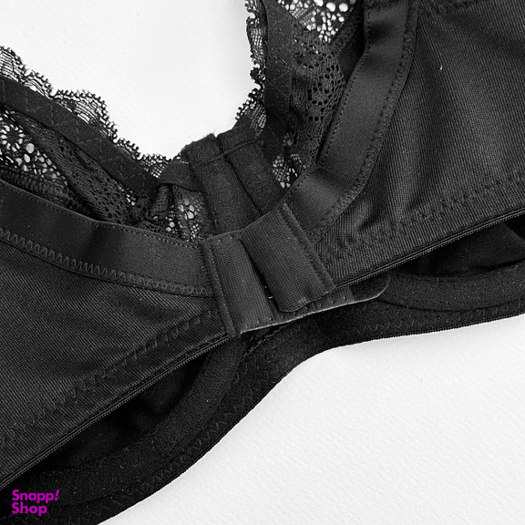 سوتین زنانه نوشه پوش کد 20408 رنگ مشکی