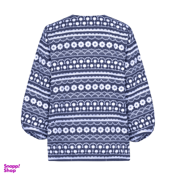 ست مانتو و شلوار زنانه مدل گندم رنگ سرمه ای