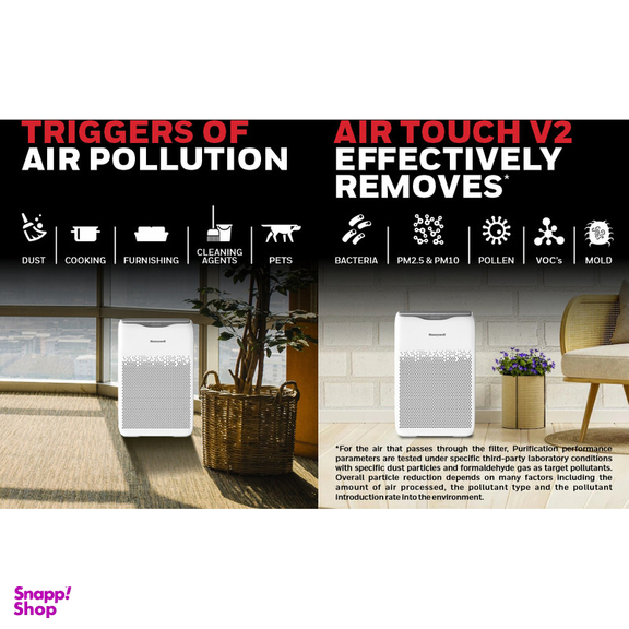 دستگاه تصفیه کننده هوا هانیول مدل AIR TOUCH V2