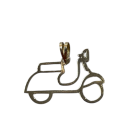 پلاک گردنبند طلا 18 عیار زنانه مدل وسپا