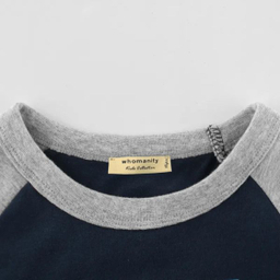 تی شرت آستین کوتاه پسرانه هومنیتی مدل WYKBTS9738-RBLU