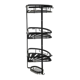 قفسه حمام تی بی کو مدل کنج صفحه ای سه طبقه کد AL