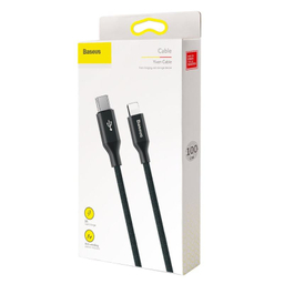 کابل تبدیل USB-C به لایتنینگ باسئوس مدل Yiven طول 1 متر