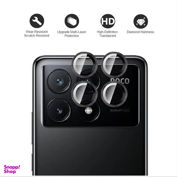 محافظ لنز دوربین موبایل گلدن گارد مدل رینگی مناسب شیائومی Redmi Note 14 Pro 4G