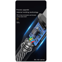 کابل تبدیل USB به USB-C پاواریال مدل DC-163 طول 1 متر