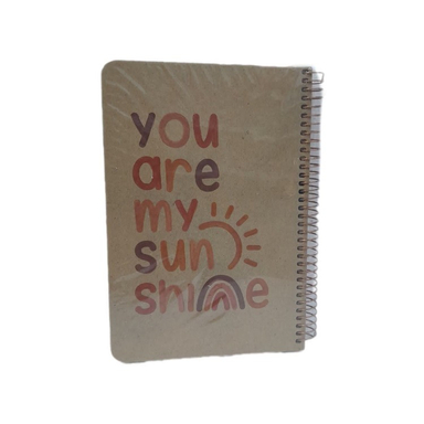 دفترچه یادداشت سویل کرافت طرح sun shine کد 804