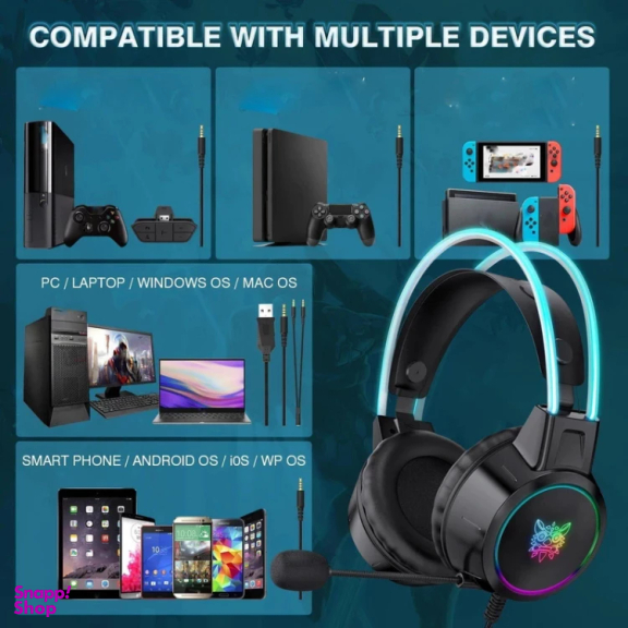 هدست باسیم مخصوص بازی اونیکوما مدل X15 Pro