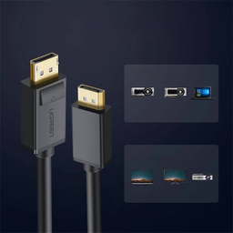 کابل صوتی و تصویری DisplayPort یوگرین کد 10213 طول 5 متر