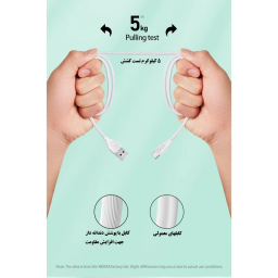 کابل تبدیل USB به microUSB ریمکس مدل RC-160m طول 1 متر