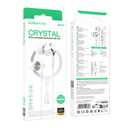 هندزفری باسیم بروفون مدل BM90 Type-C طول 1.2 متر