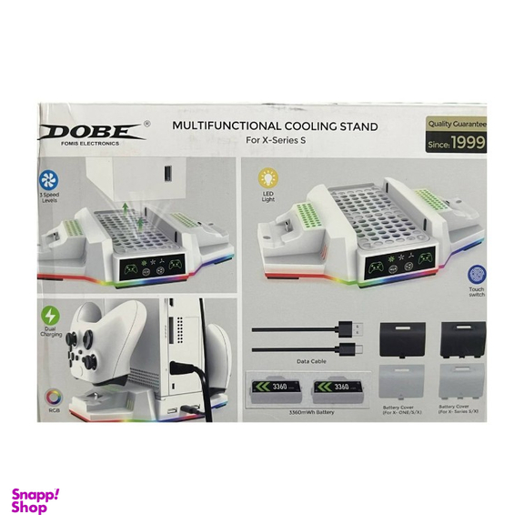 فن و پایه ایکس باکس دابی مدل RGB TYX-3612