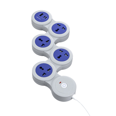 چندراهی برق پرودو مدل pd-fwch020-gy multi socket strip