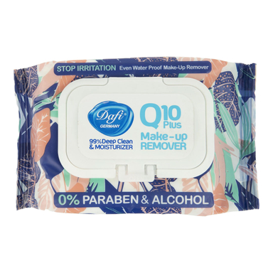 دستمال مرطوب دافی مدل Q10 Stop Irritation بسته 50 عددی