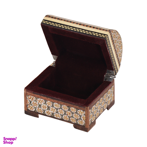 جعبه جواهری صندوقی خاتم کاری کد 28