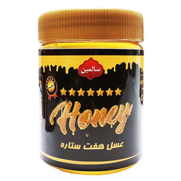 عسل هفت ستاره سالمین وزن 500 گرم