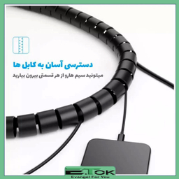نظم دهنده سیم و کابل ایتوک مدل Zip Wire طول 2 متر