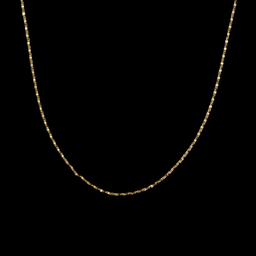 زنجیر طلا 18 عیار زنانه لوتوس مدل پولکی کد 1010