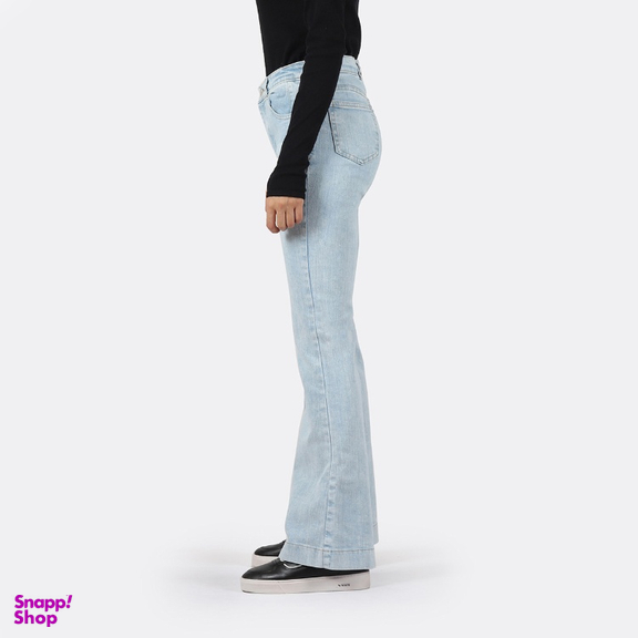 شلوار جین زنانه کد 596 رنگ آبی روشن