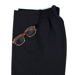 شلوار زنانه مدل نیم بگ کد 3812 رنگ مشکی