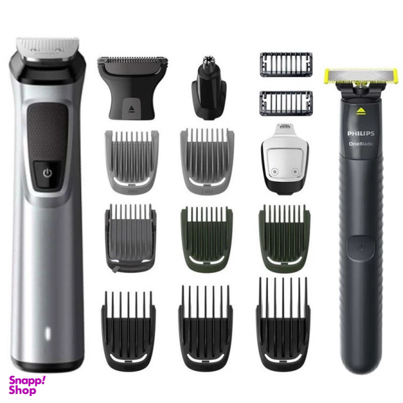 ماشین اصلاح موی سر و صورت فیلیپس مدل 7000 به همراه ماشین اصلاح وان بلید