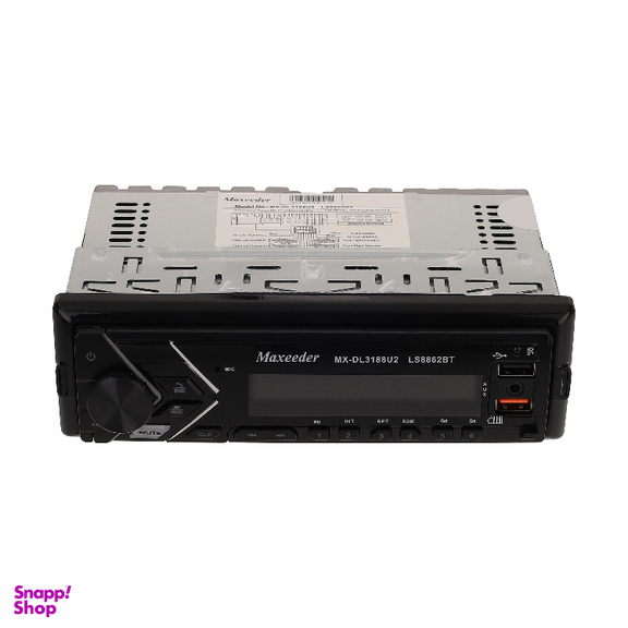 دستگاه پخش خودرو مکسیدر کد MX-DL3188U2_LS8862BT به همراه اسپیکر