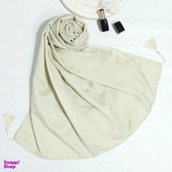 شال زنانه آنالیا مدل نخی دور دوخت منگوله دار کد 9613