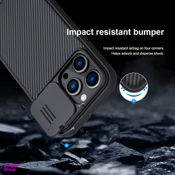 کاور نیلکین مدل Camshield Pro مناسب برای گوشی موبایل اپل iPhone 14 pro max