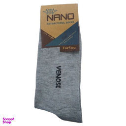 جوراب مردانه مدل نانو نخی اسپرت ساق بلند بسته 12 عددی