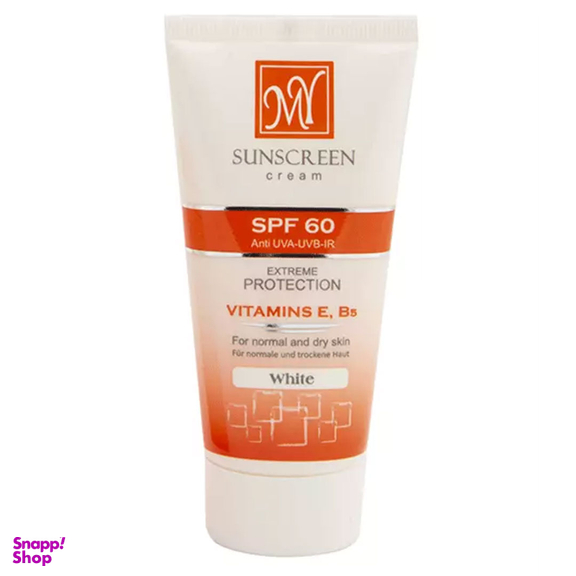 کرم ضد آفتاب مای با SPF60 بدون رنگ حجم 50 میلی‌ لیتر