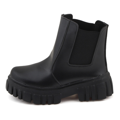 نیم بوت زنانه کد 015 رنگ مشکی