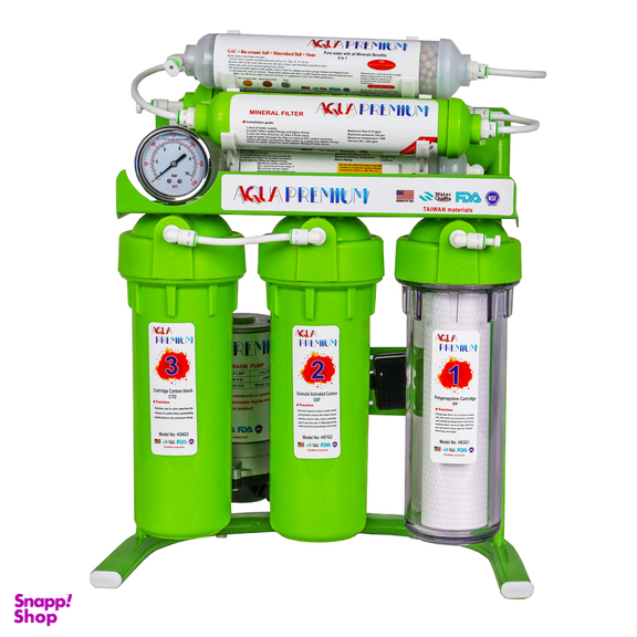 دستگاه تصفیه آب خانگی آکواپرمیوم مدل A9POAB12-GR-TP