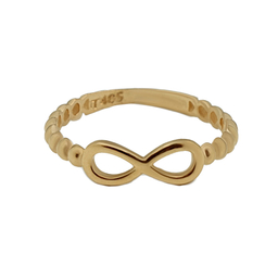 انگشتر طلا 18 عیار زنانه طلاجات مدل بی نهایت کد 1036 سایز 52