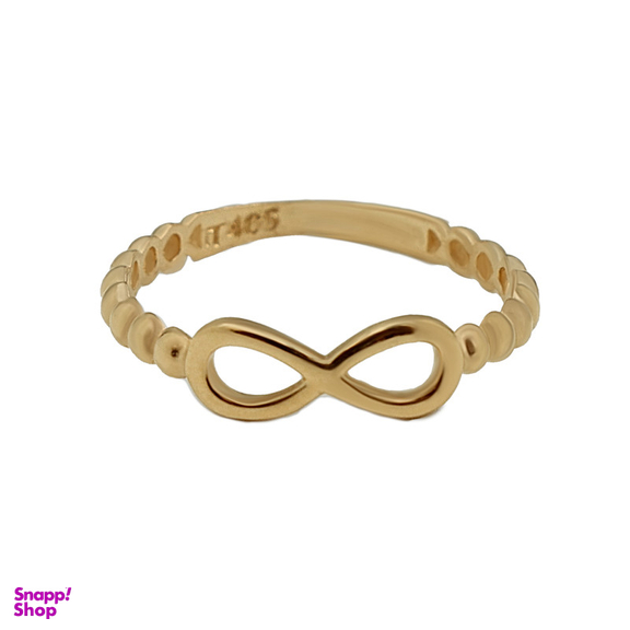 انگشتر طلا 18 عیار زنانه طلاجات مدل بی نهایت کد 1036 سایز 52