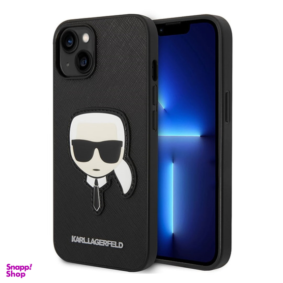 قاب موبایل چرمی سی جی مدل Karl Lagerfeld Leather Case کد 183544 مناسب iPhone 14