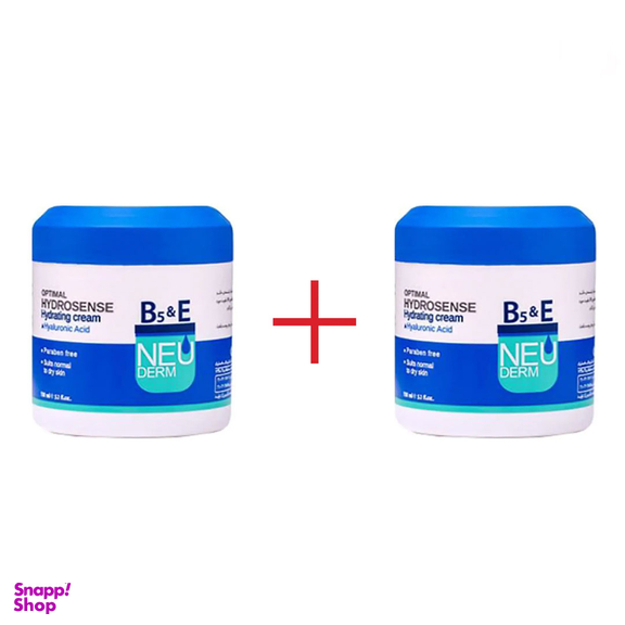 کرم مرطوب کننده نئودرم مدل Optimal Hydrosense حجم 150 میلی‌ لیتر مجموعه 2 عددی