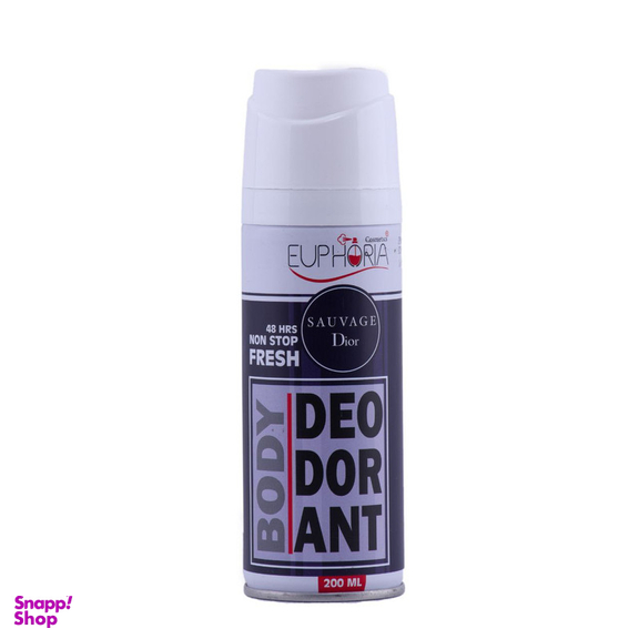 اسپری دئودورانت ایفوریا مدل ساواج دیور حجم 200 میلی لیتر