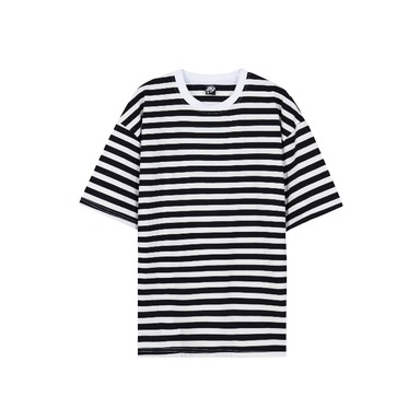 تیشرت زیگ مدل striped رنگ مشکی