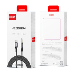 کابل تبدیل Type-C به Jack 3.5mm هیسکا مدل W45 طول 1 متر