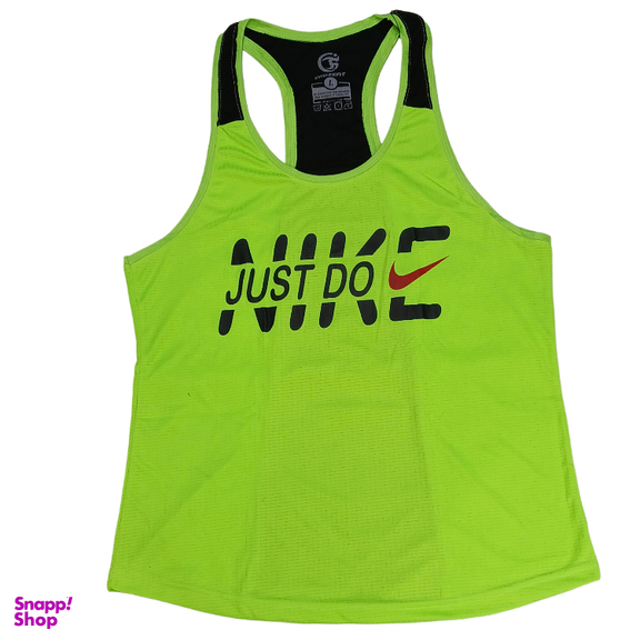 تاپ ورزشی مردانه طرح Nike کد 1446 رنگ سبز