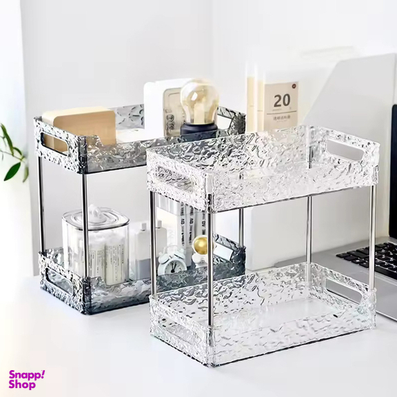 استند لوازم آرایشی دو طبقه مدل lux