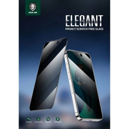 محافظ صفحه نمایش گرین مدل 3D Elegant Privacy Glass مناسب iPhone 14