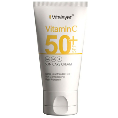 کرم ضد آفتاب ویتالیر با SPF50 مدل Vitamin C حجم 40 میلی‌‌ لیتر