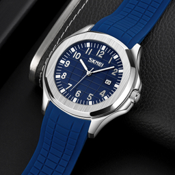 ساعت مچی اسکمی مدل 9286 رنگ آبی