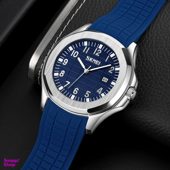 ساعت مچی اسکمی مدل 9286 رنگ آبی